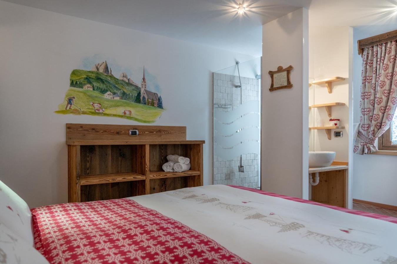 Garni Ladin Hotel Vigo di Fassa Buitenkant foto